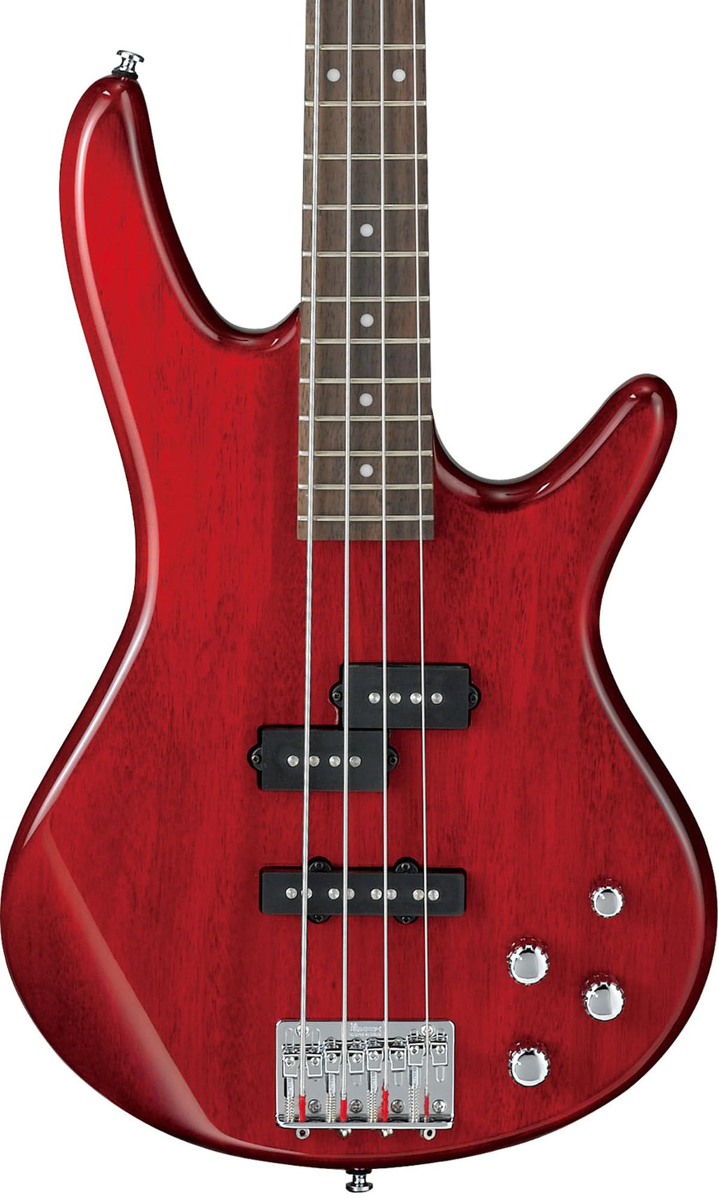 Ibanez GSR205B SR Gio 5-String Bass Guitar - Walnut Flat Bundle with Gig Bag, Tuner, Strap, Cable, Austin Bazaar Instructional DVD, and Polishing Cloth