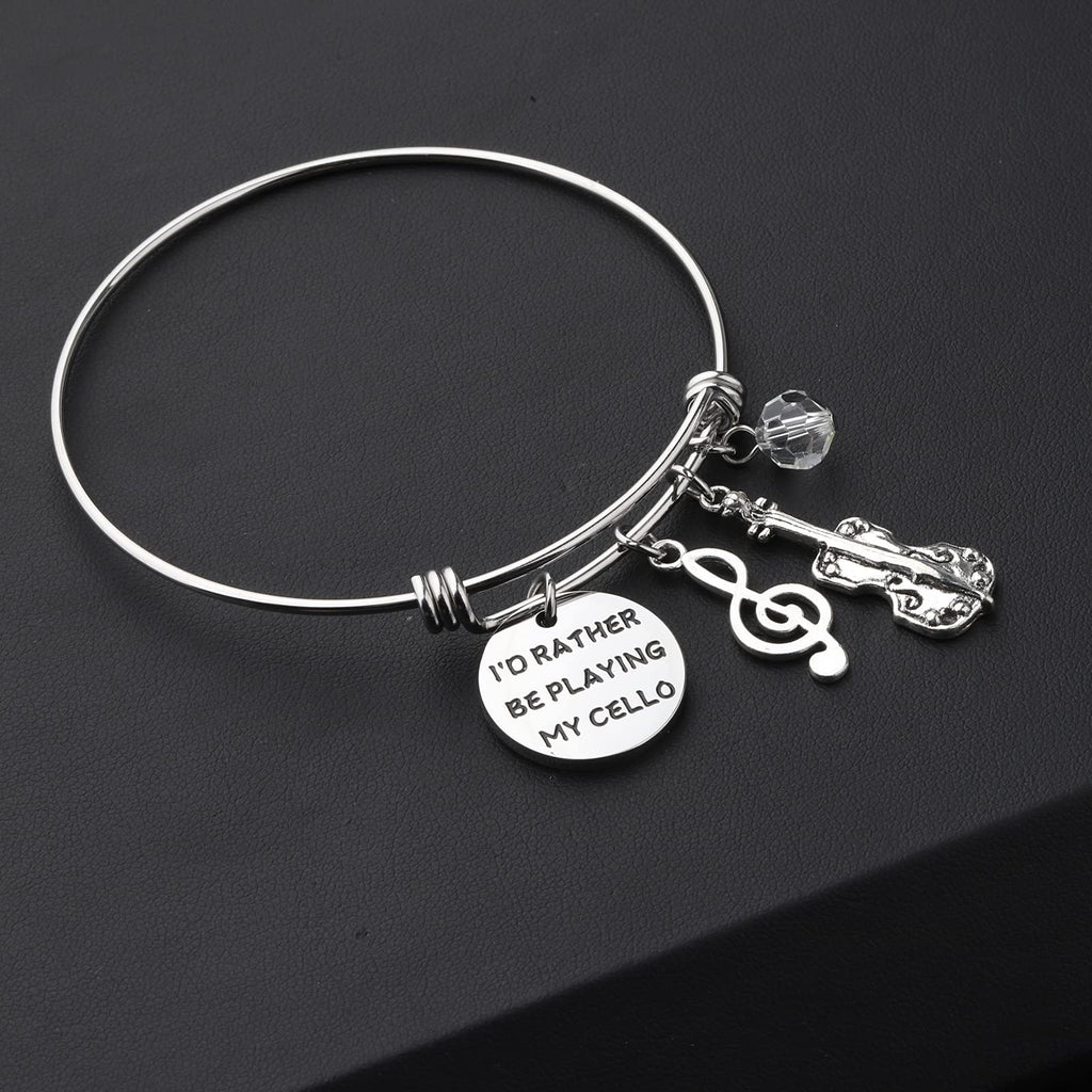 MAOFAED Cellist Bracelet - Cello Player Gift for Her