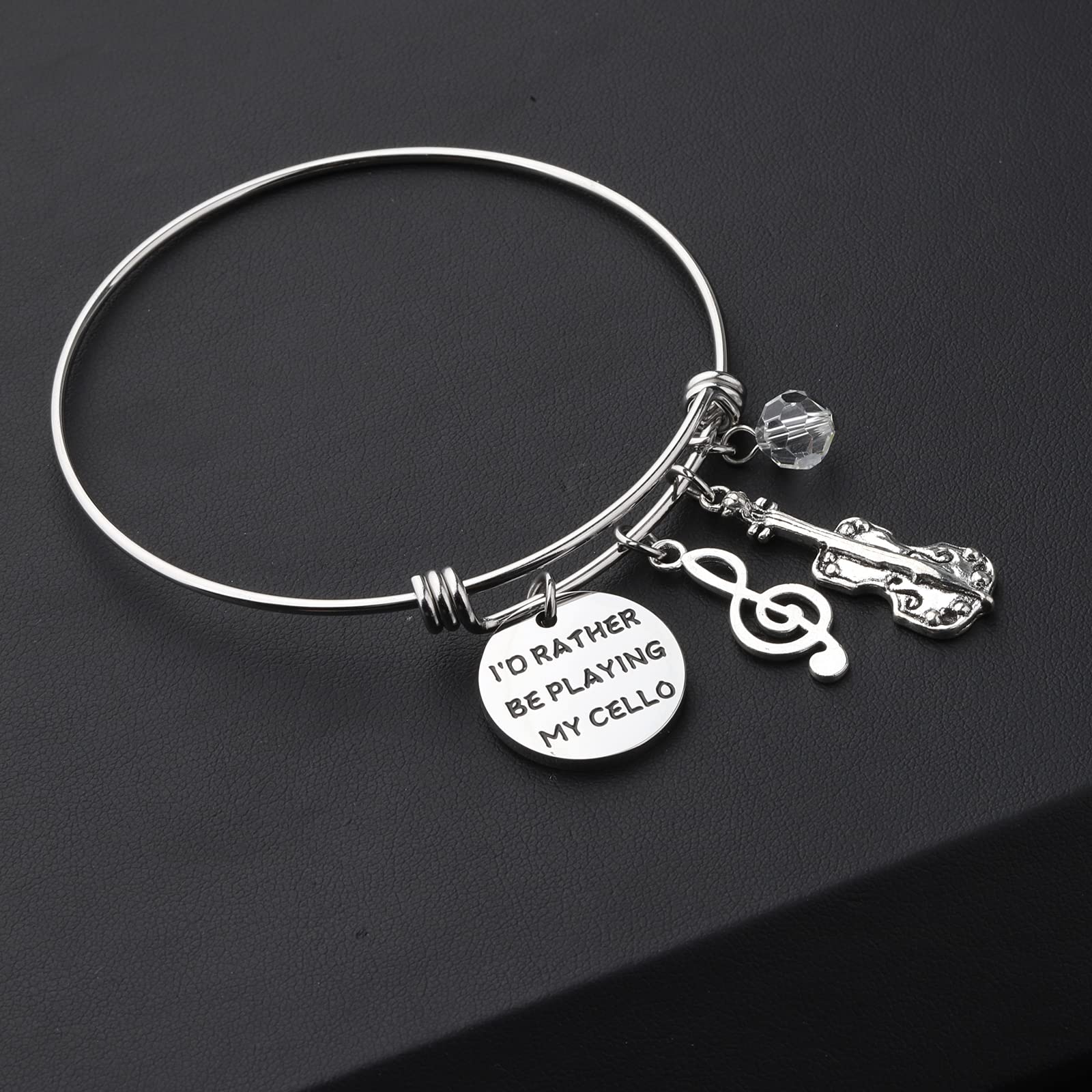 MAOFAED Cellist Bracelet - Cello Player Gift for Her