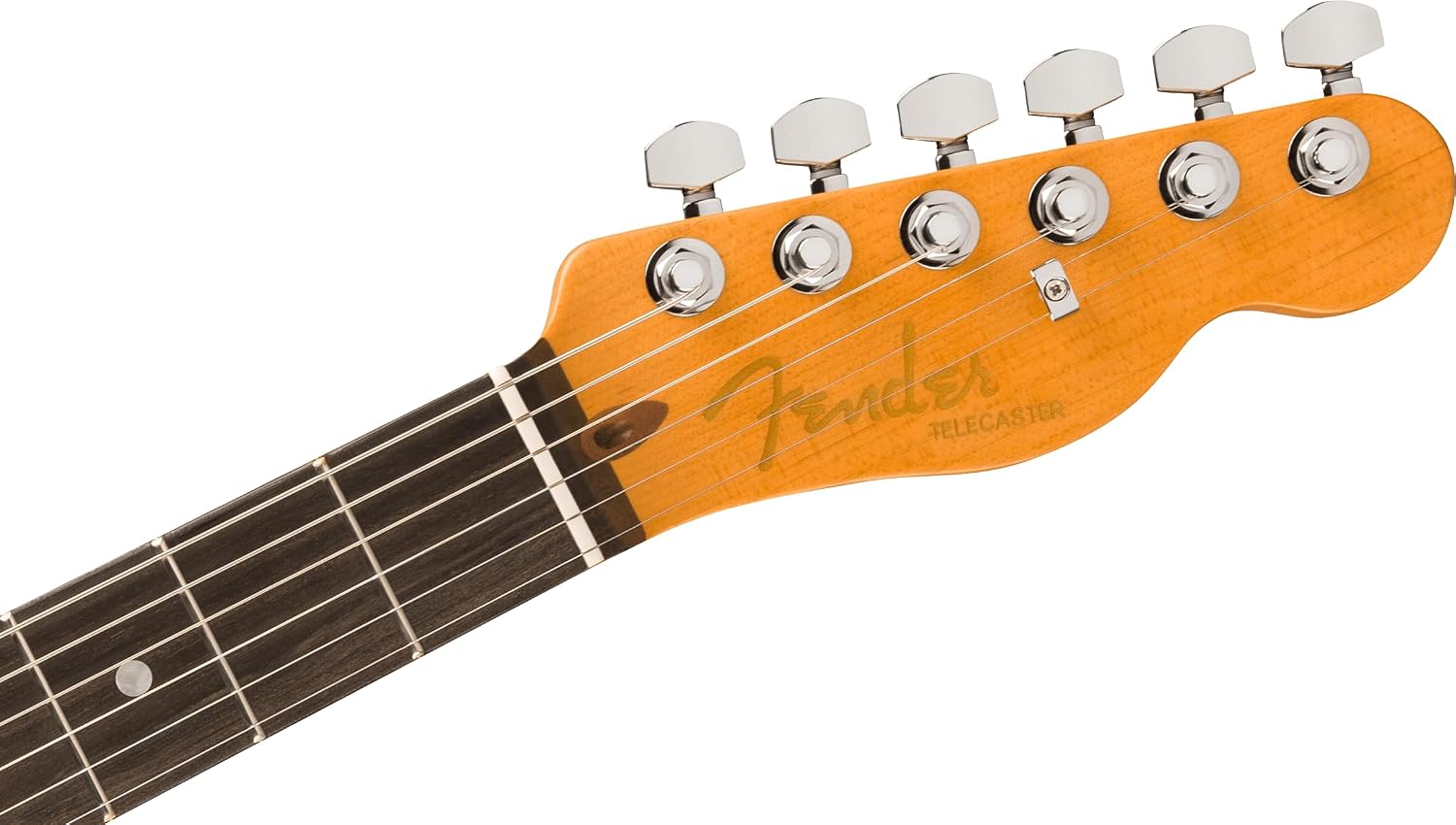 Fender American Ultra II Telecaster Electric Guitar - Texas Tea with Ebony Fingerboard | Alder Body, Quartersawn Maple Neck, 10-14 Ebony Compound-Radius Fingerboard, Ultra Ii Noiseless Pickups, Deluxe Case