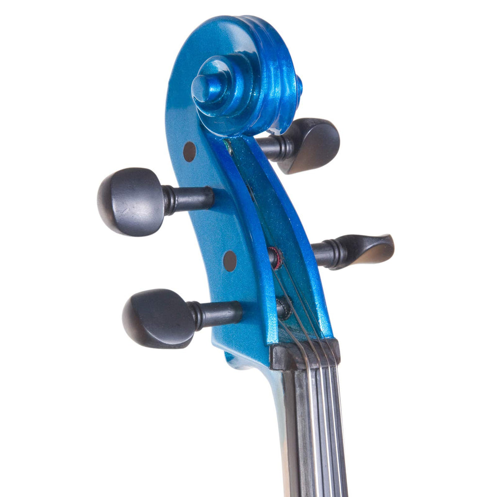 Cecilio 4/4 Full Size Cello, Beginner Cello 4/4, Acoustic Cello Set with Portable Bag, Bow, Rosin, Stand, String Musical Instruments for School Orchestras, Performances