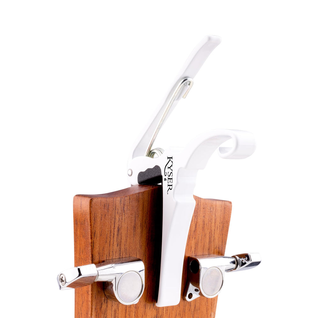 Kyser Quick-Change Guitar Capo for 6-string acoustic guitars, Black, KG6BA