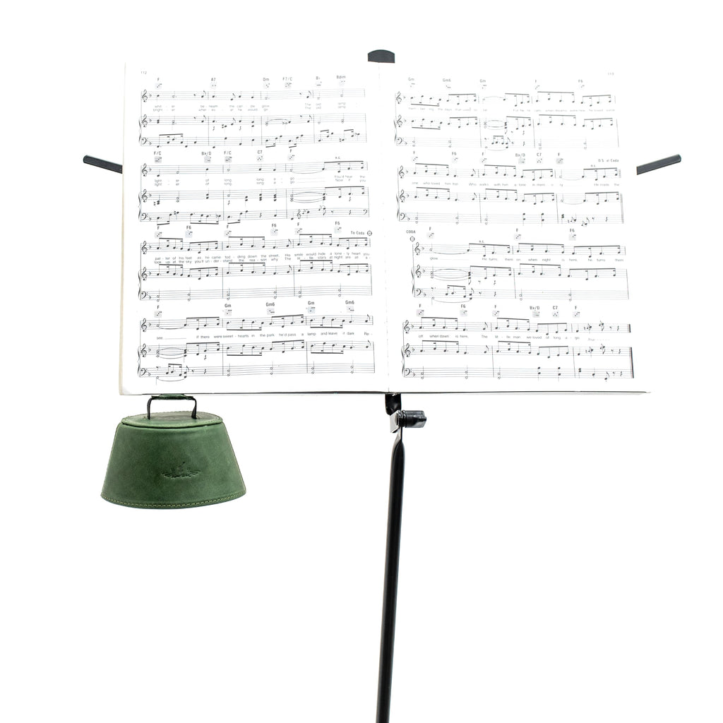 Trombone magnetic mute, lightweight leather mute for jazz and classical trombone players by MG Leather Work (Black)