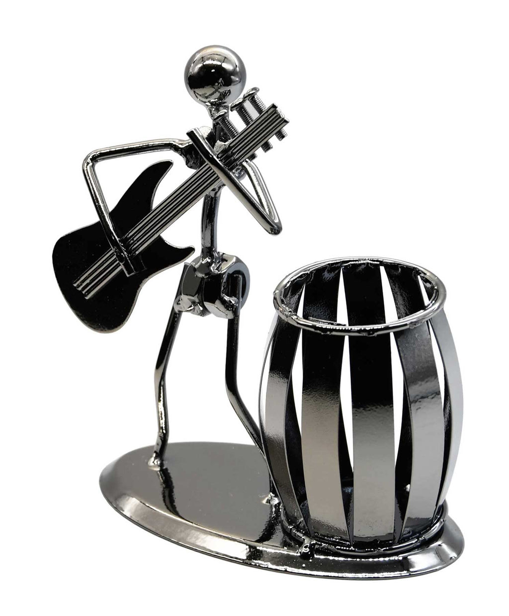 Metal Pencil Holder, Office Supply Pen Organizer Desktop Decoration Stand Container (Cello)