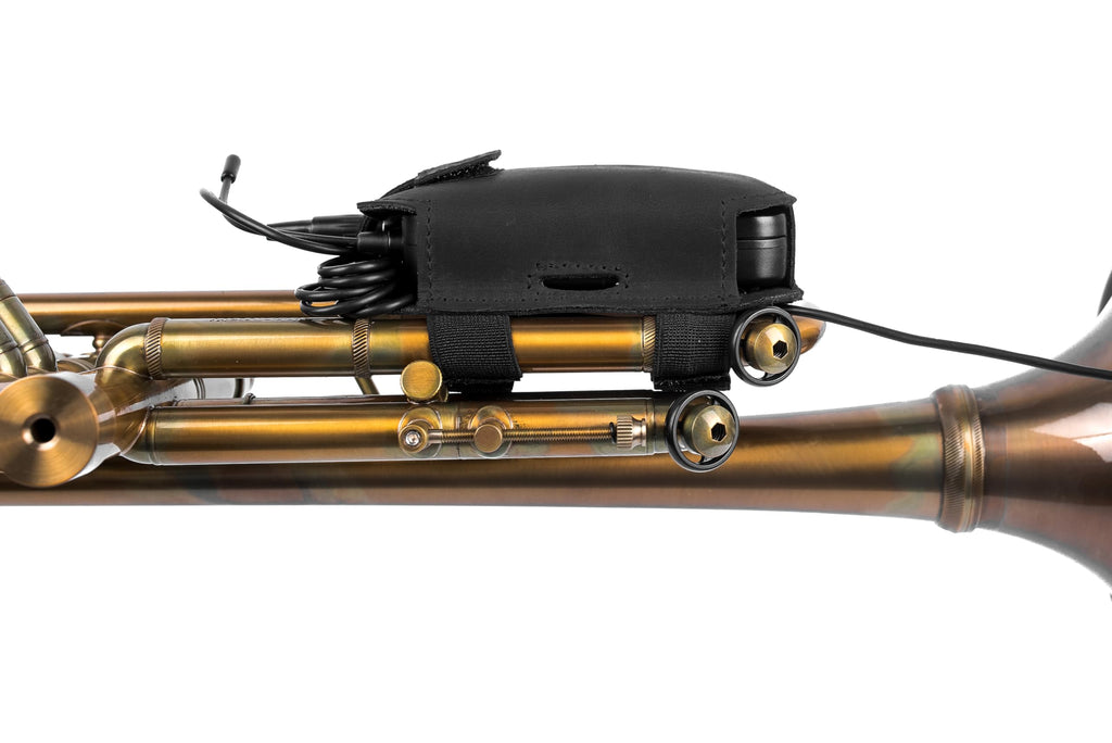 Trombone Mic Transmitter Pouch | Wireless Bodypack Holder for Stage, Studio & Live Performance