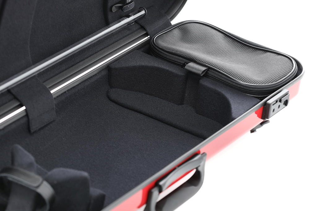 GEWA AIR 2.1 Violin Case Black High Gloss with Additional Side Handle Made in Germany