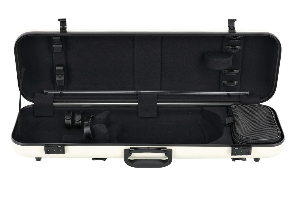 GEWA AIR 2.1 Violin Case Black High Gloss with Additional Side Handle Made in Germany