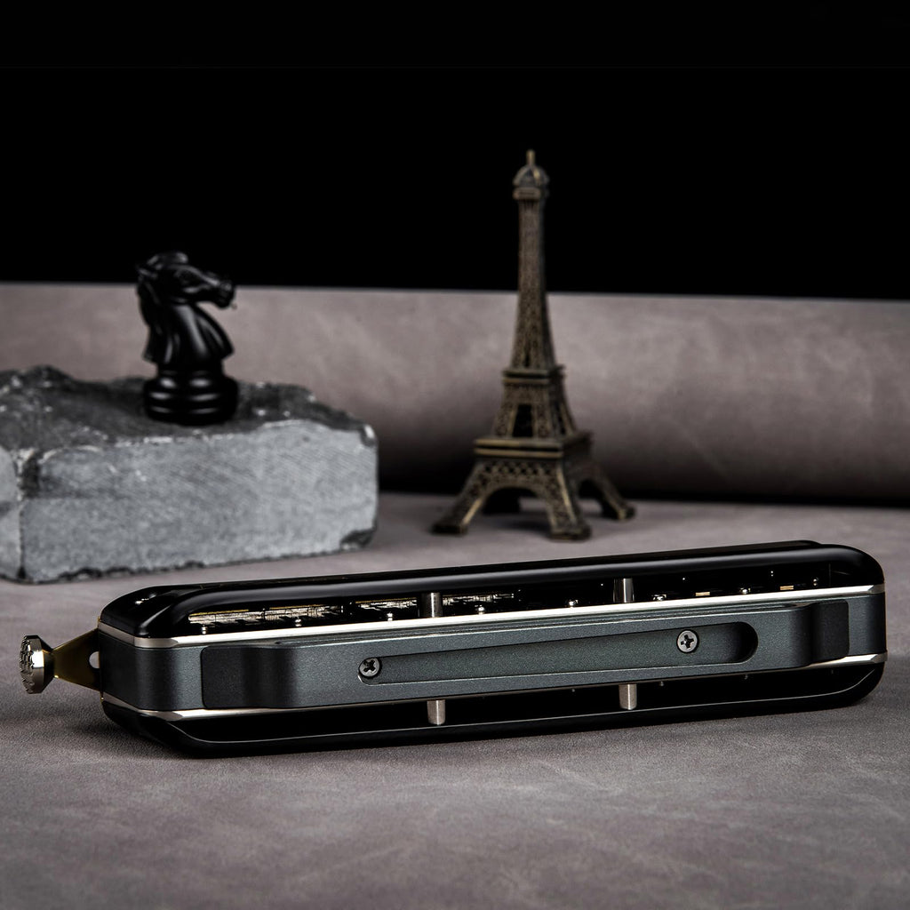 EAST TOP ROMANCE Chromatic Harmonica of 14 Hole, Professional Chromatic Mouth Organ Harmonica For Adults, Students and band players key of C