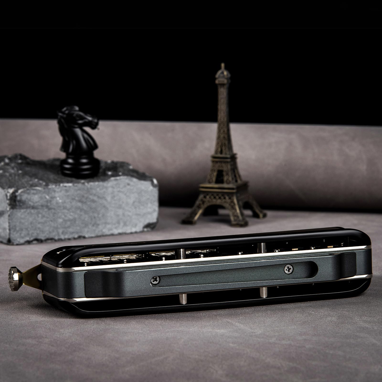 EAST TOP ROMANCE Chromatic Harmonica of 14 Hole, Professional Chromatic Mouth Organ Harmonica For Adults, Students and band players key of C