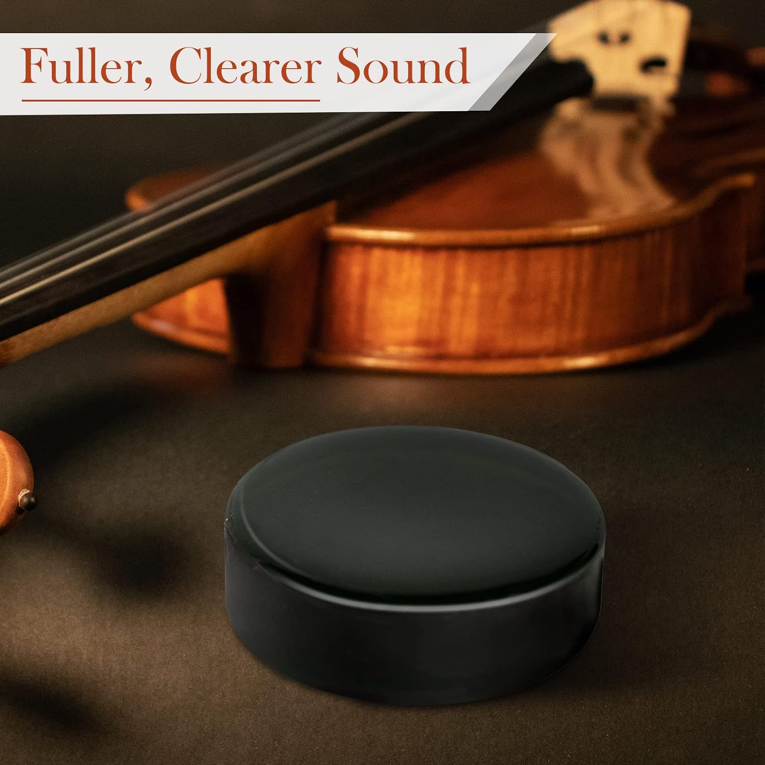 Viotti Dark Olive Rosin for Violin, Viola & Cello: Super-Smooth Rosin Engineered with Advanced Technology for Superior Grip with Low Dust, Shipped in Padded Protective Case to Prevent Cracking