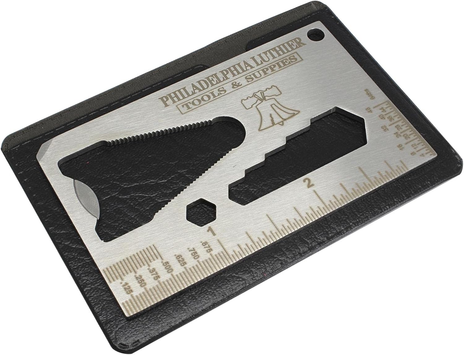 String Action Height Gauge - Guitar Pocket Multi Tool - multi spanner wrench, ruler, electric, acoustic, bass, uke