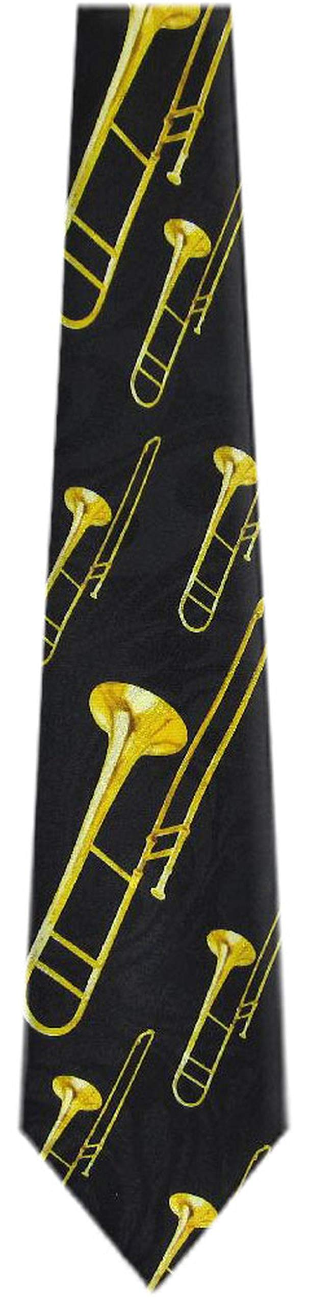 BUYYOURTIES Mens Musical Wind Instrument Neck Tie