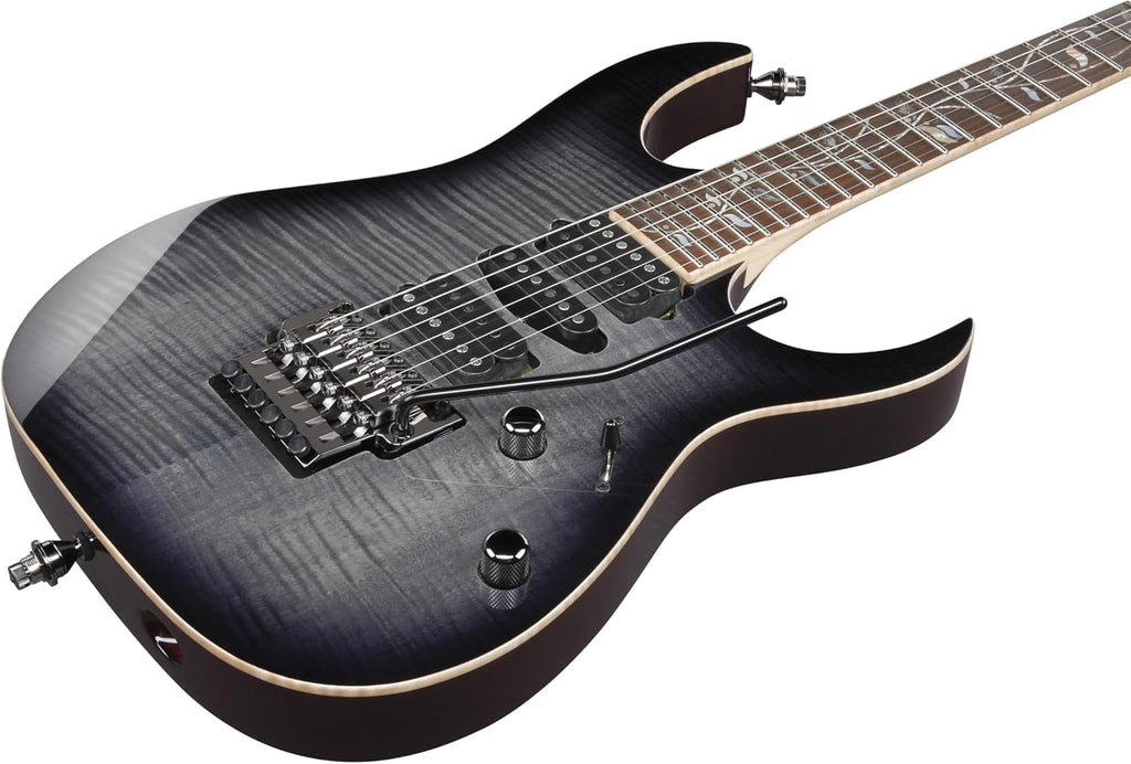 Ibanez J Custom RG8570 Electric Guitar - Black Rutile