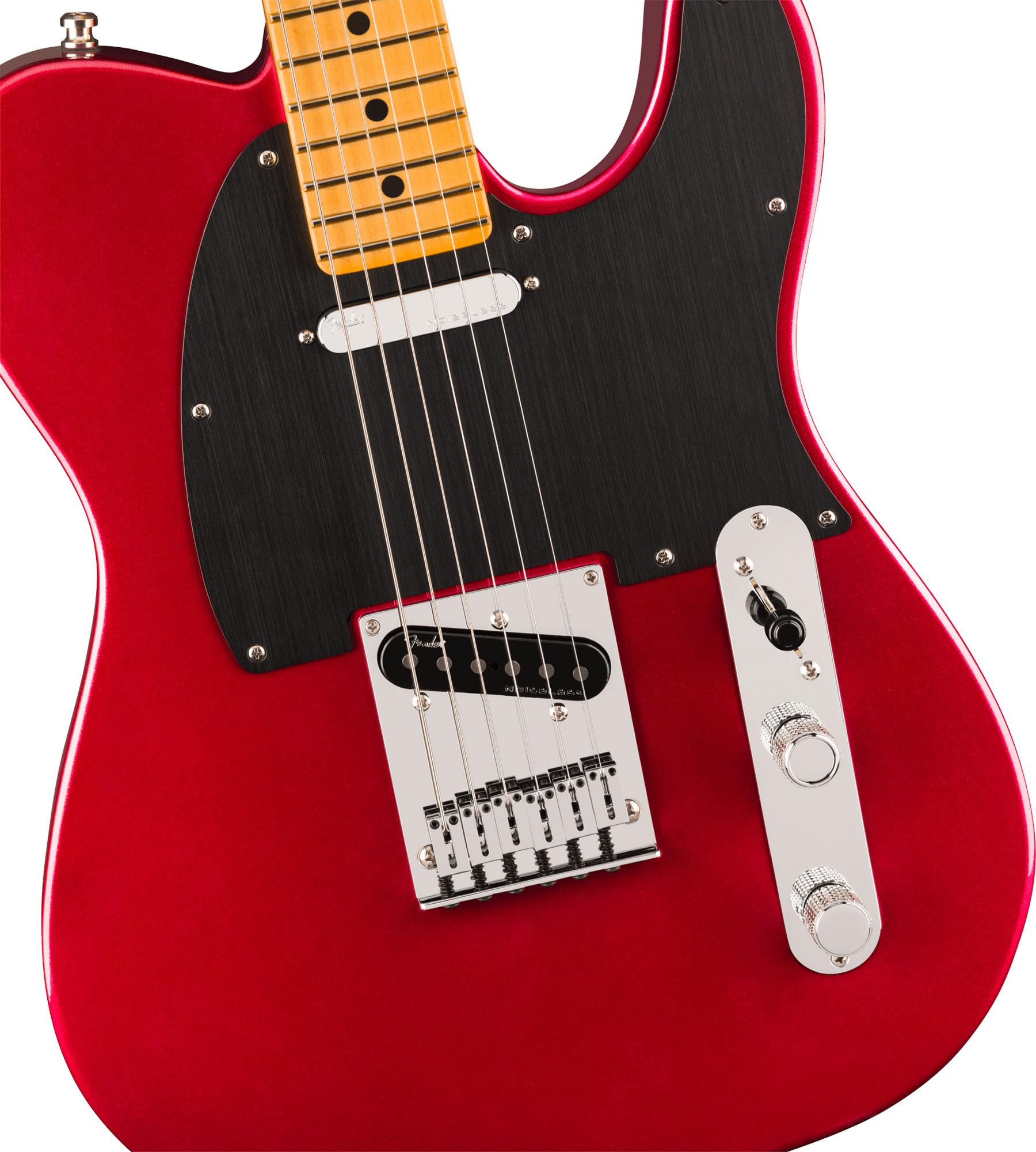 Fender American Ultra II Telecaster - Avalanche Bundle with Case, Strap, Cable, Hat, and Guitar Cleaning Kit