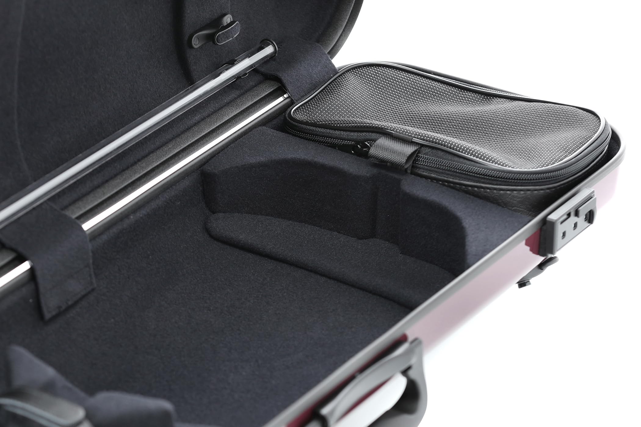 GEWA AIR 2.1 Violin Case Black High Gloss with Additional Side Handle Made in Germany
