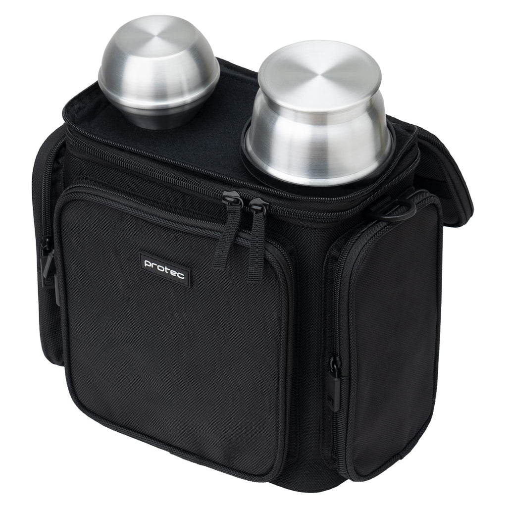 Protec Trumpet Mute Bag with Modular Walls & Mutes Holder, 6-Pack (Model M408)