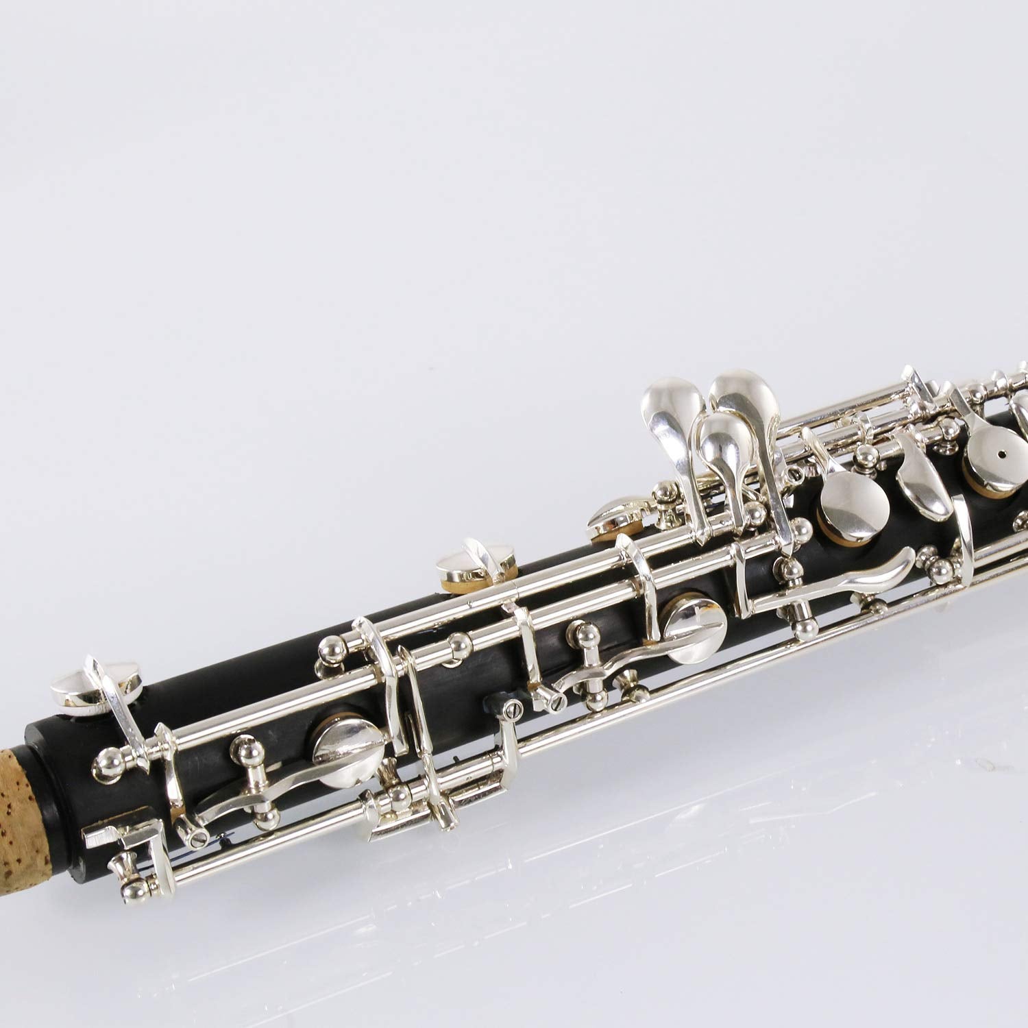 Rochix Oboe Professional Performance Level RHG13 Redwood Body Gold Plated Semi Automatic C Tone with 2 Reeds,1 Cleaning Cloth,1 Oboe Swab,1 Thumb Rest,1 Case and More
