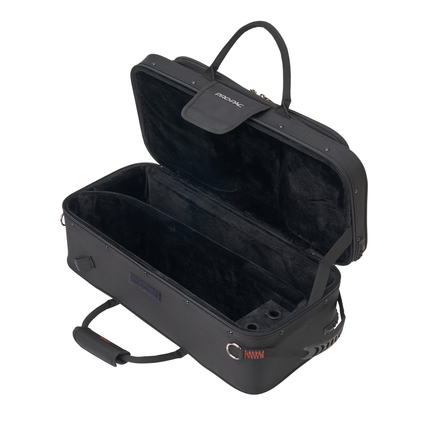 Protec Trumpet Rectangular PRO PAC Case with Mute Storage Compartment, Model PB301 Black
