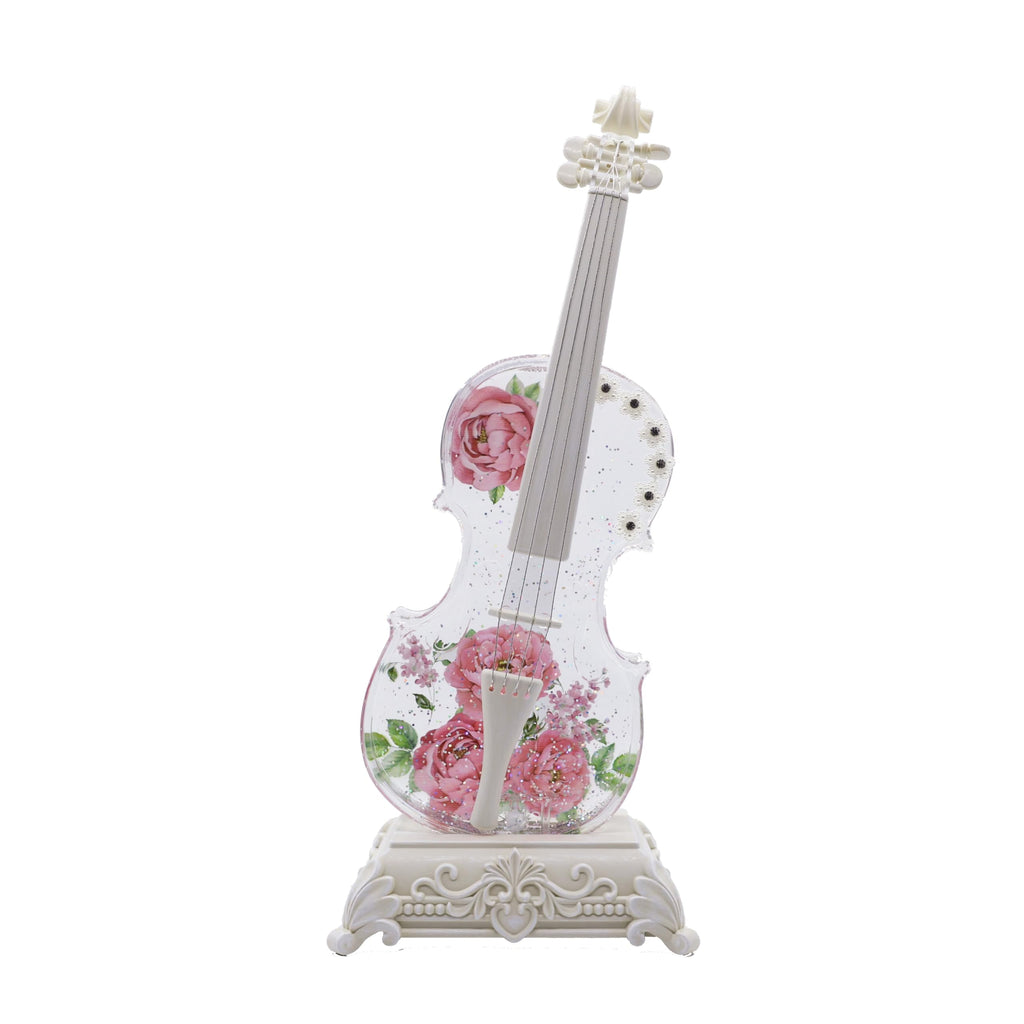 Violin Snow Globe Music Box Gifts for Kids Friends Little Girls Women Granddaughter Sister Violinists Birthday Valentine's Day Weddings Anniversaries Decor Christmas Decorations (Unicorn)