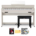 Casio AP-S200 CELVIANO 88-Key Digital Piano - Black Bundle with Furniture Bench, Headphones, Instructional Book, Austin Bazaar Instructional DVD, and Polishing Cloth