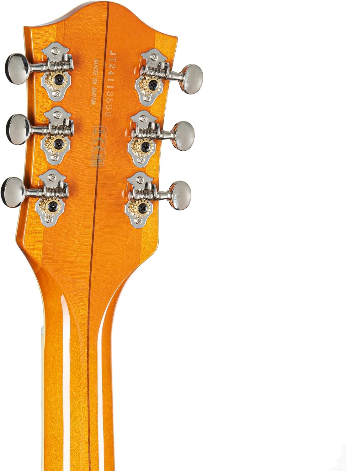 Gretsch G6120T-59 Vintage Select 1959 Chet Atkins - Western Orange Stain, Bigsby | Vintage Orange Stain, Laminated Maple Hollow Body, Tv Jones Filter'tron Pickups, V-Shaped Neck, Ebony Fretboard, Bigsby B6c
