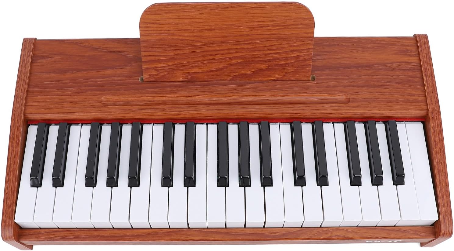 Alomejor 37 Key Piano Keyboard, Electronic Organ Music Toy for Kids with Imitation Wood Grain Design, Stable Construction and Standard Size Keys, 3 Full Octaves for Educational Instrument