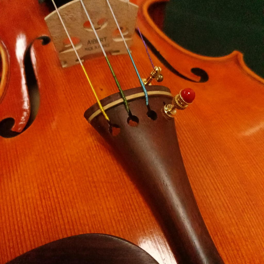 Handmade Creative Violin Fine Tuning Violin Tuners Violin Screw Violin String Adjusters for 3/4 4/4 Violins (20-Sapphire) Fiddle Fine Tuner