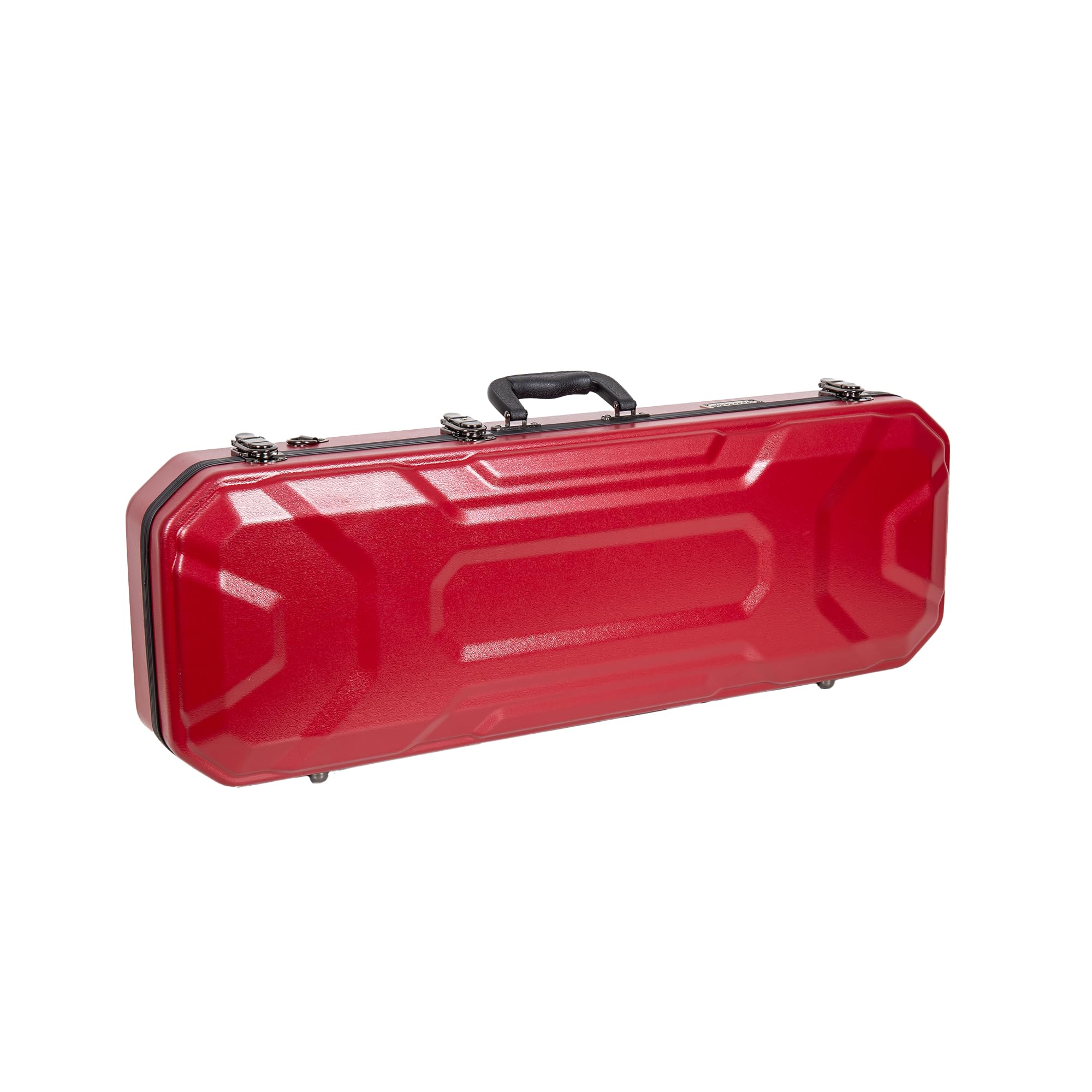 Crossrock 4/4 Violin Case with Carbon Pattern | Lightweight PC Shell, Plush Interior, Backpack Straps – Stylish & Protective for Daily Practice