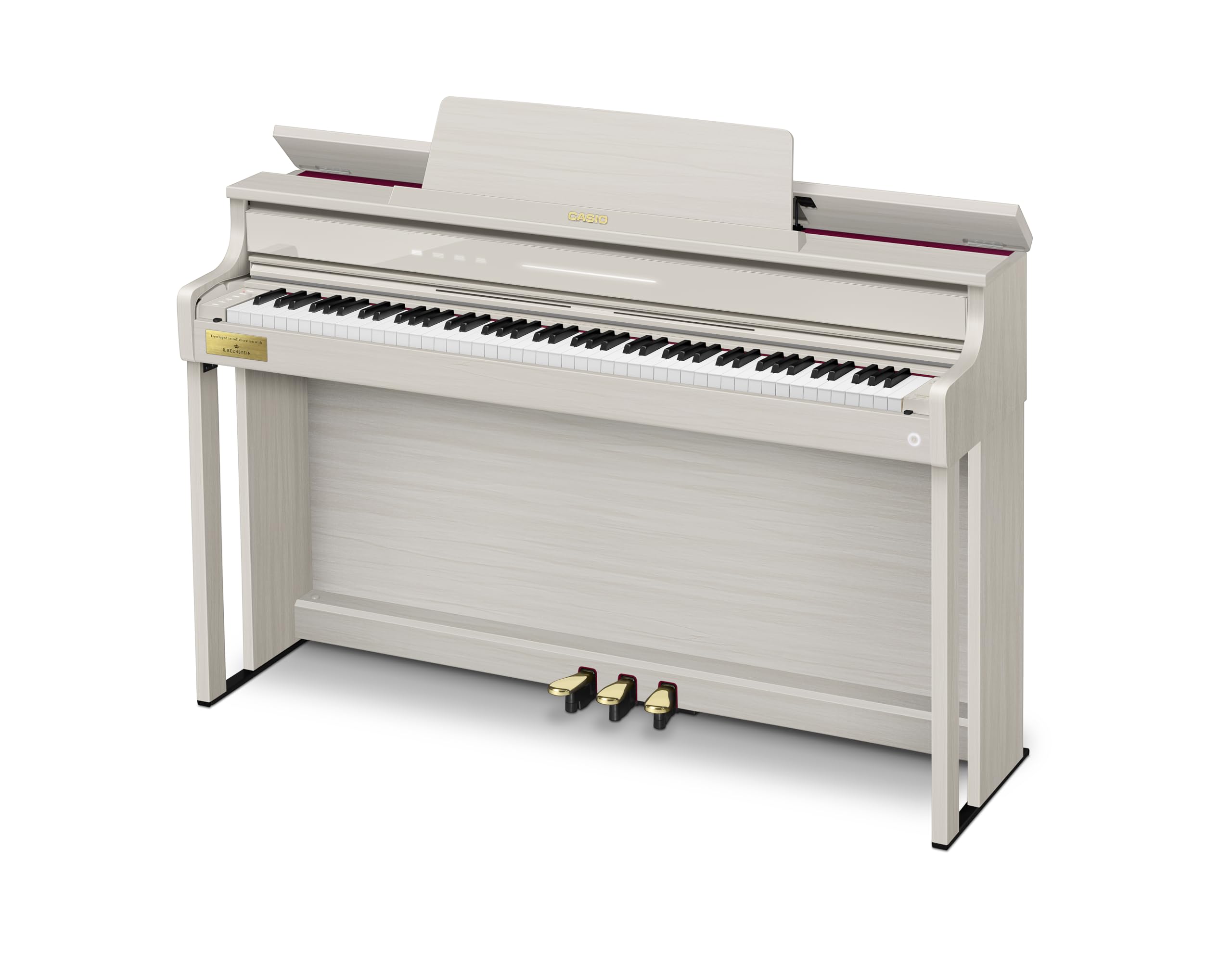 Casio Celviano AP-750 – 88-Key Digital Console Piano | Smart Hybrid Hammer Action Keyboard CELVIANO Edition | 39 Built In Tones | Black