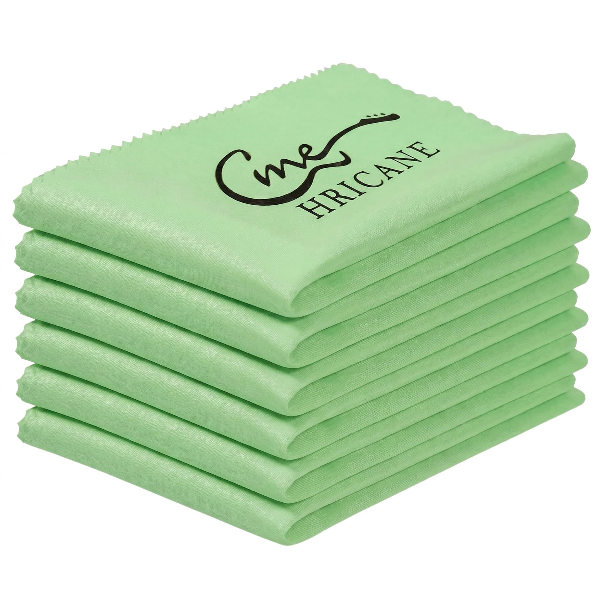 Guitar Cloths Ultrafine fiber suede (12"x12" Cloths) Plush Polishing Cloths for Musical Instruments Premium Polishing & Cleaning Cloths for Guitar Violin Piano Clarinet Trumpet (6 Pack Blue)