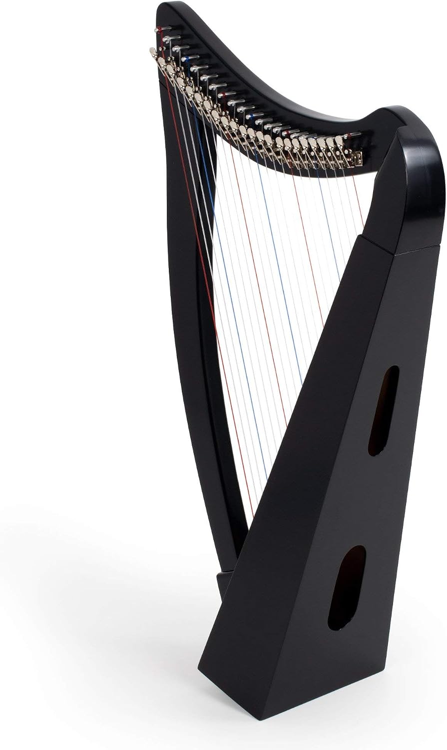MMX Celtic harp, Matt Black, 22 Strings (HX22BK)