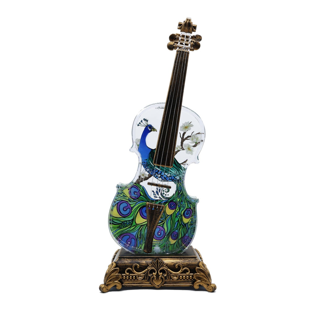 Violin Snow Globe Music Box Gifts for Kids Friends Little Girls Women Granddaughter Sister Violinists Birthday Valentine's Day Weddings Anniversaries Decor Christmas Decorations (Unicorn)