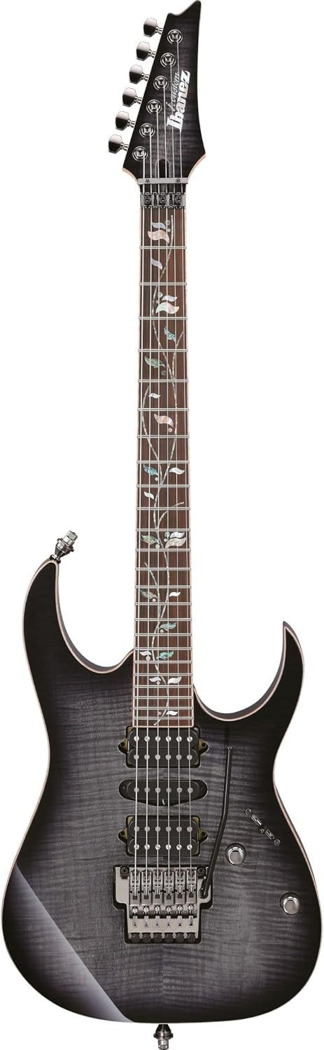 Ibanez J Custom RG8570 Electric Guitar - Black Rutile