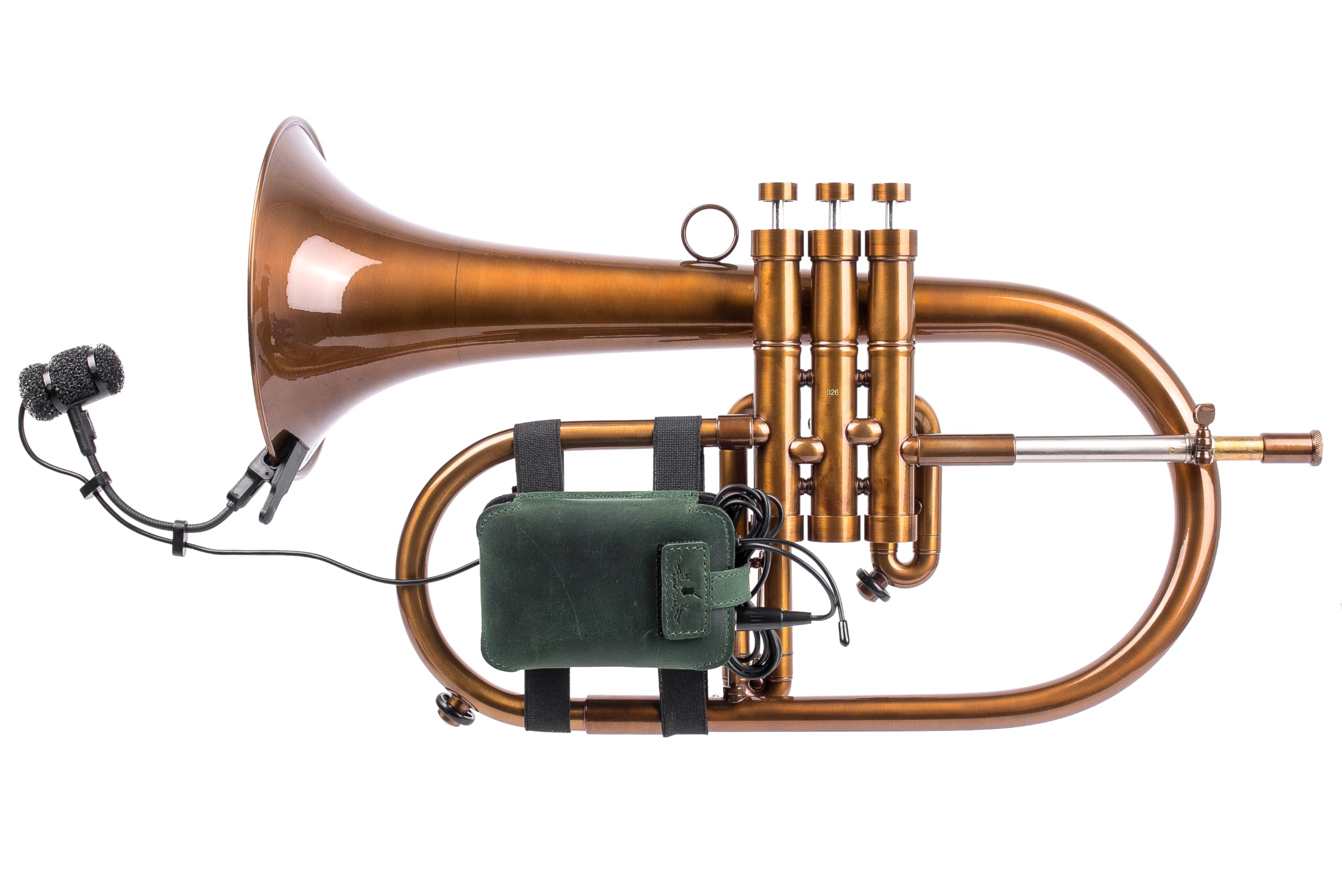 Trombone Mic Transmitter Pouch | Wireless Bodypack Holder for Stage, Studio & Live Performance