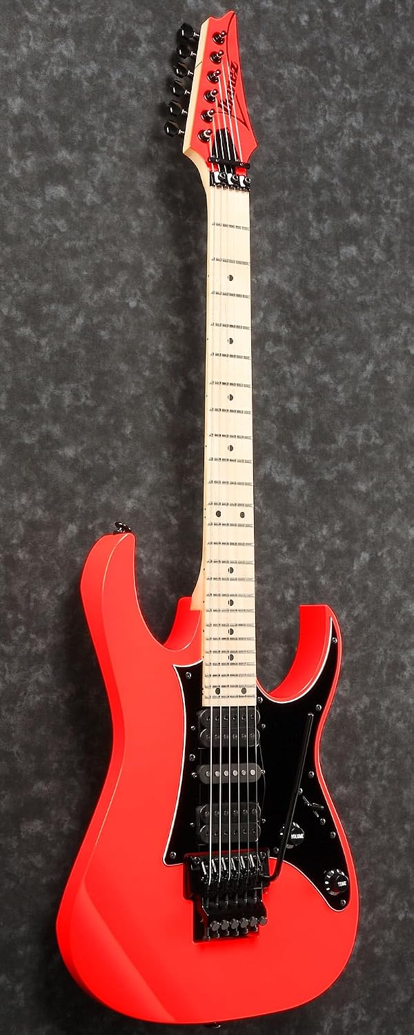 Ibanez RG550 RG Genesis Collection Electric Guitar - Road Flare Red Bundle with Gig Bag, Tuner, Strap, Cable, Austin Bazaar Instructional DVD, and Polishing Cloth