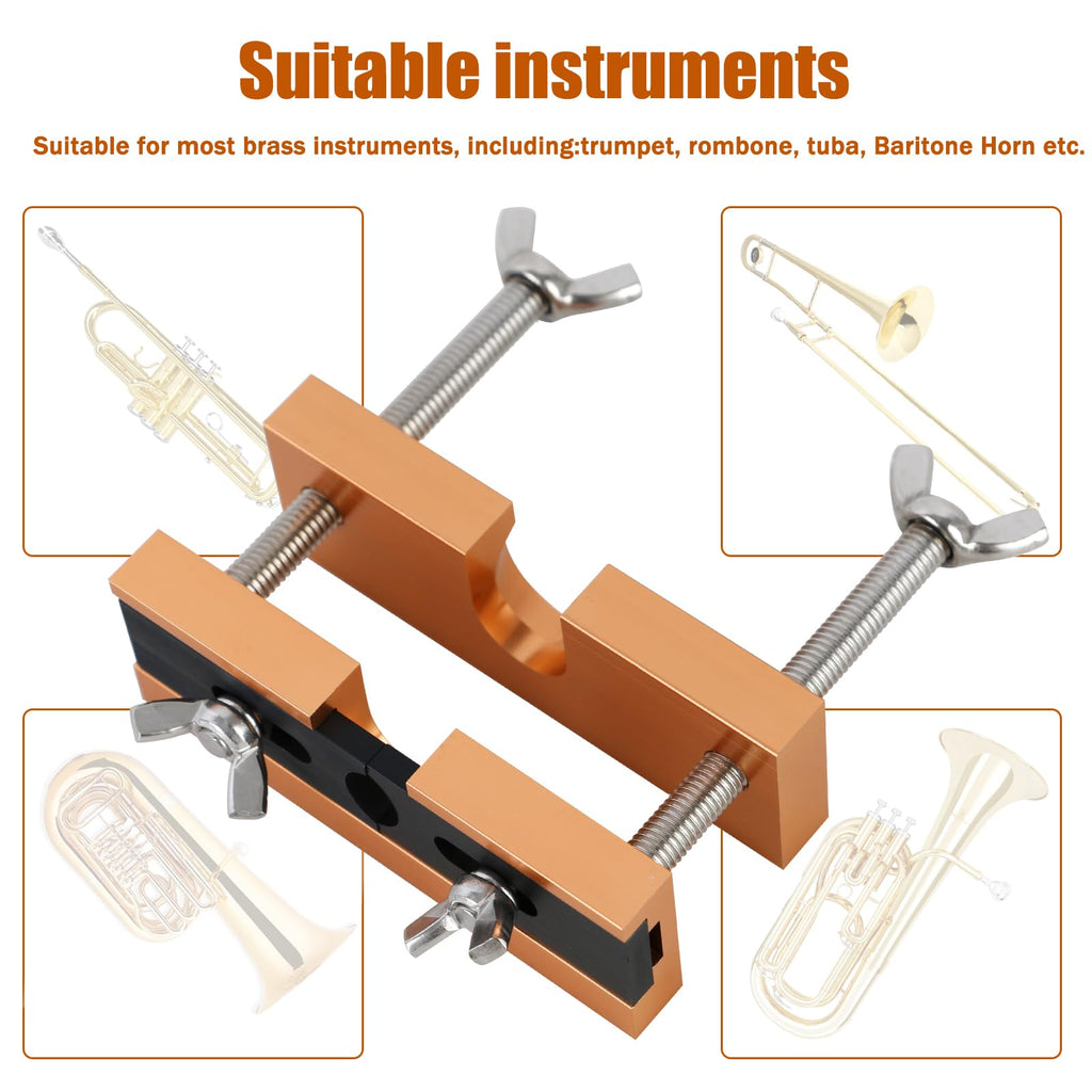 EASTROCK Trumpet Mouthpiece Puller Tool Mouthpiece Remover for Brass-Wind Instrument Black