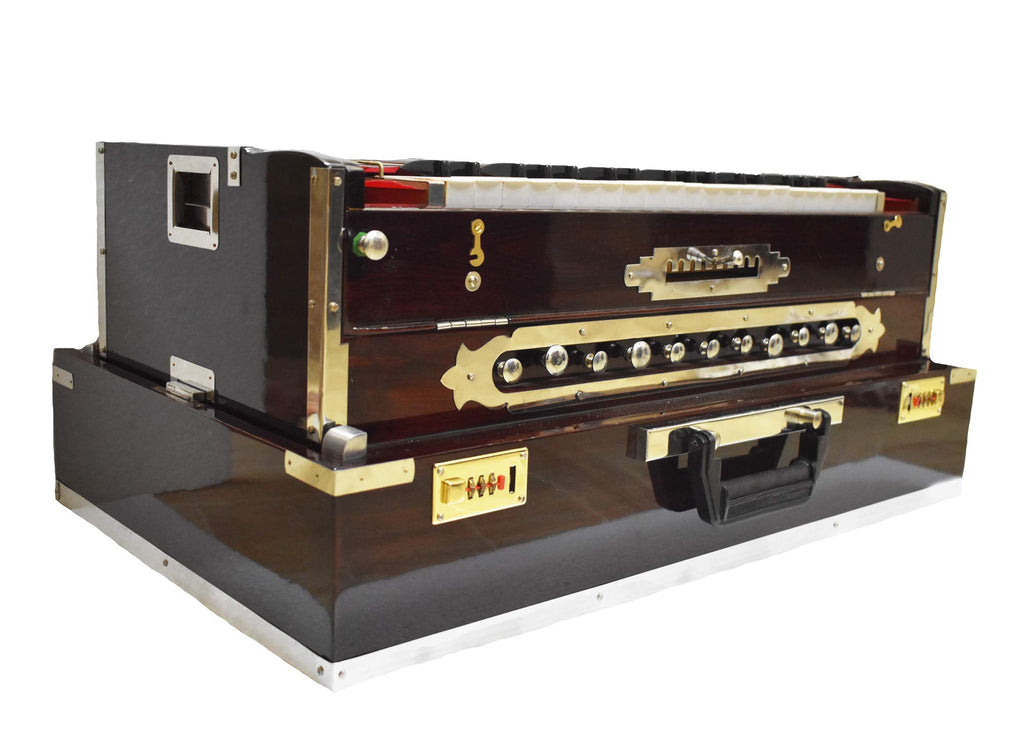 VRINDAVANBAZAAR.COM Standard Quality Harmonium, Comes with a Bag -Vrindavan Bazaar (Standard Quality)