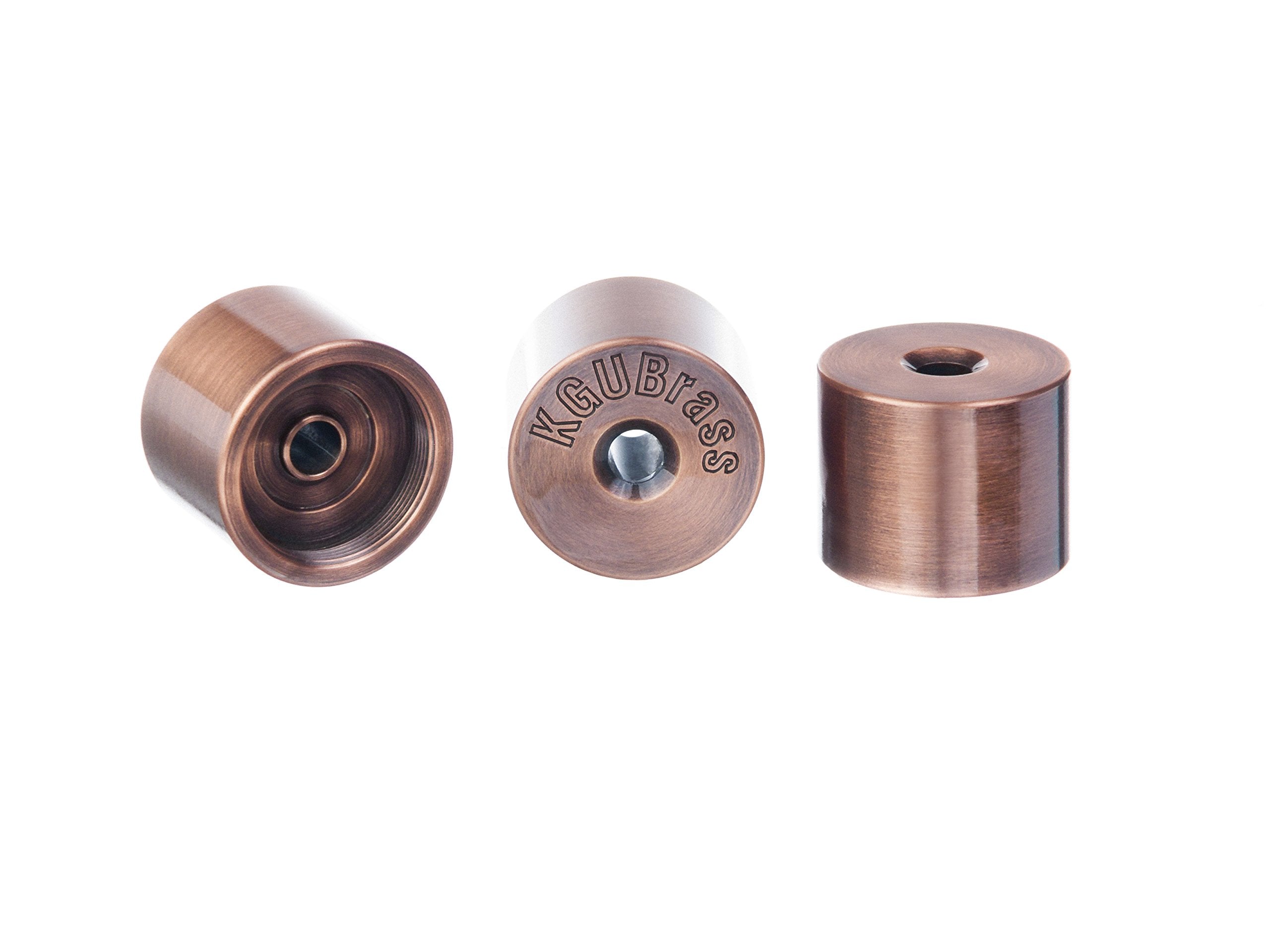 Trumpet Trim Kit for improving the sound. For all Bach Stradivarius Trumpet. Custom made KGUBrass (HEAVY, Antique Bronze Lacquer)