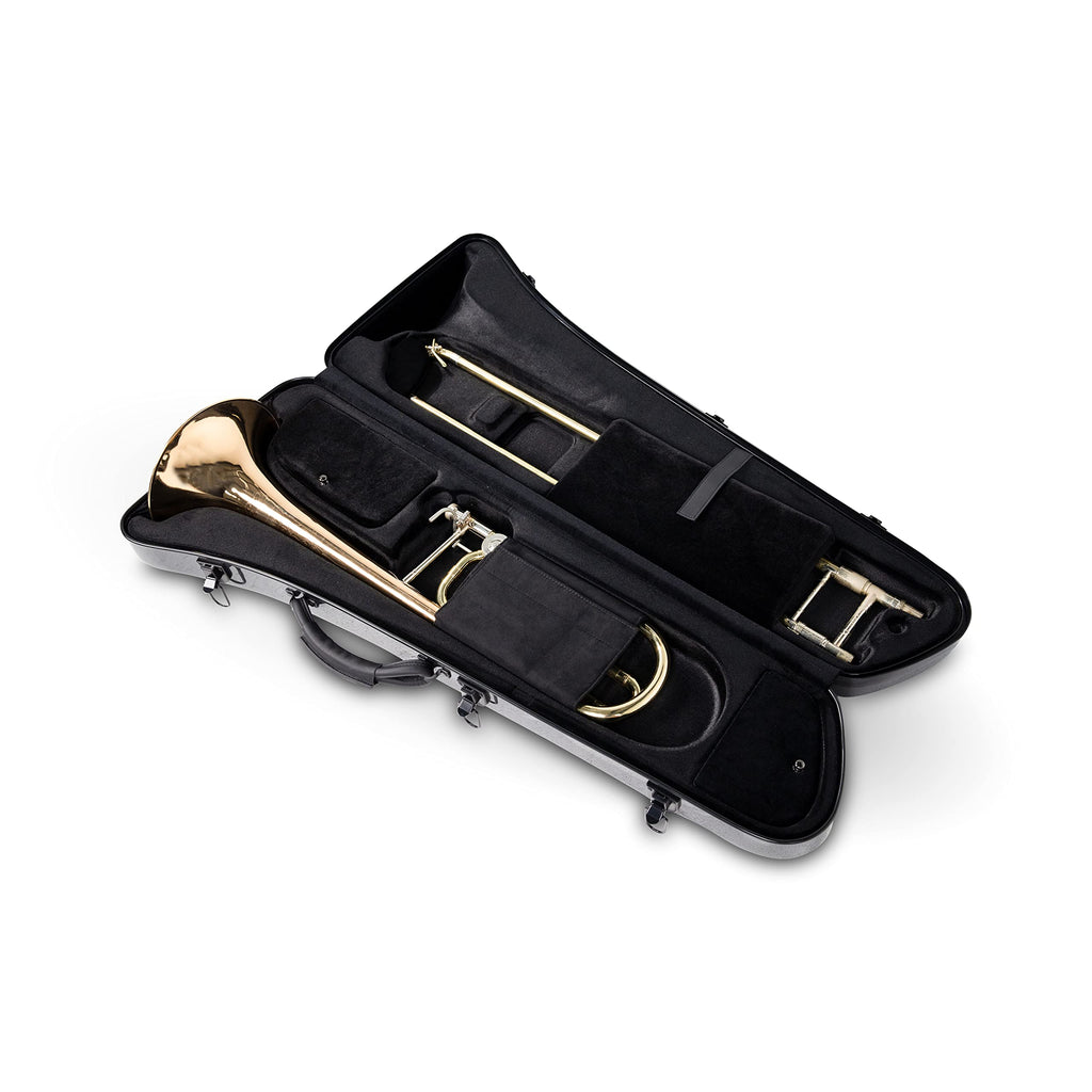 Gator Cases Presto Series Pro Case for Straight and F-Attachment Trombones, (GBPC-TROMBONE)