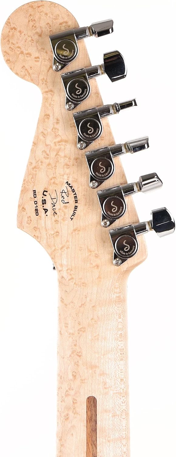 Charvel Custom Shop San Dimas Koa HH Natural Series Oil Finish Masterbuilt Red Dave