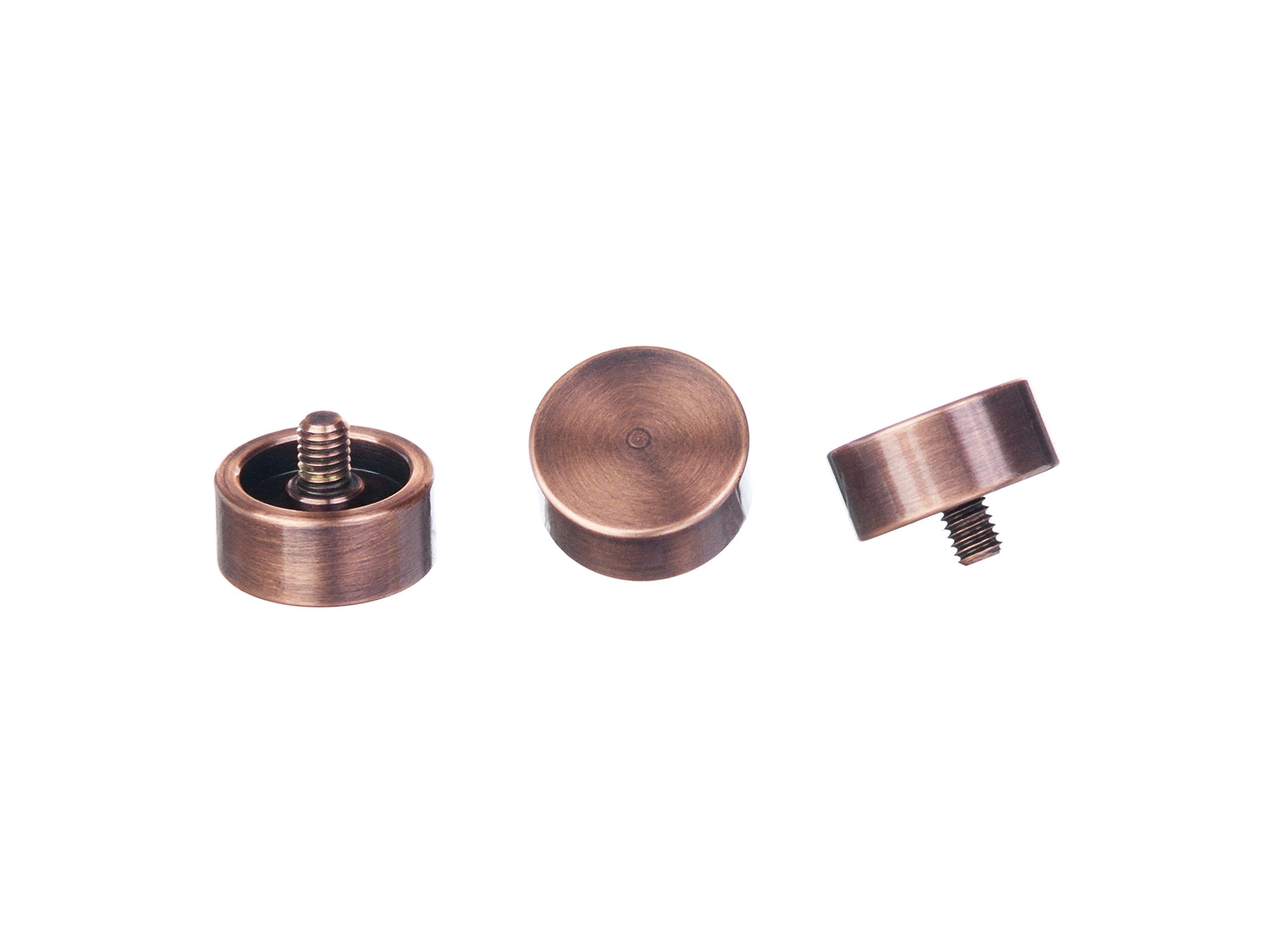 Trumpet Trim Kit for improving the sound. For all Bach Stradivarius Trumpet. Custom made KGUBrass (HEAVY, Antique Bronze Lacquer)