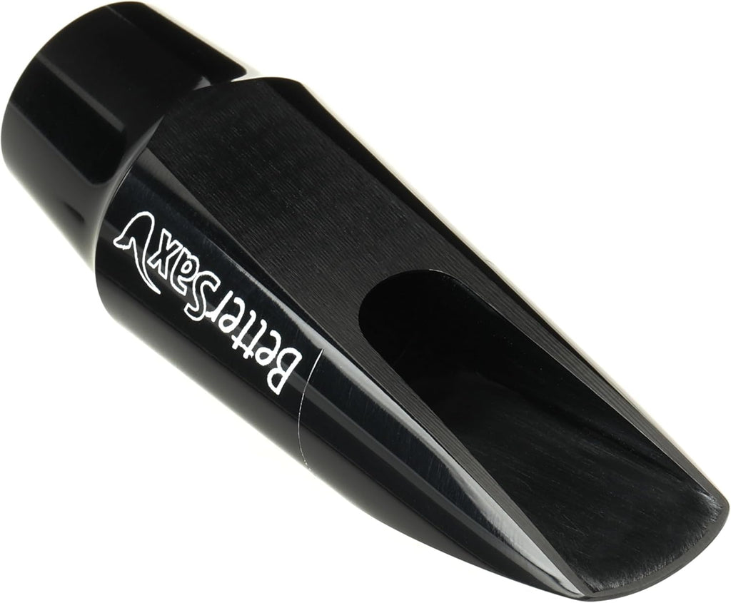 BetterSax Classic Alto Saxophone Mouthpiece Made in the USA, Hand-Finished, Reed Friendly. Ideal for beginners in Concert band, Jazz band and Marching band