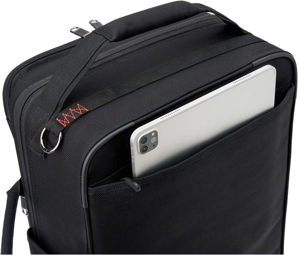 Protec Triple Trumpet Travel Ready PRO PAC Case with Tuckaway Backpack Straps, Black, Model PB327