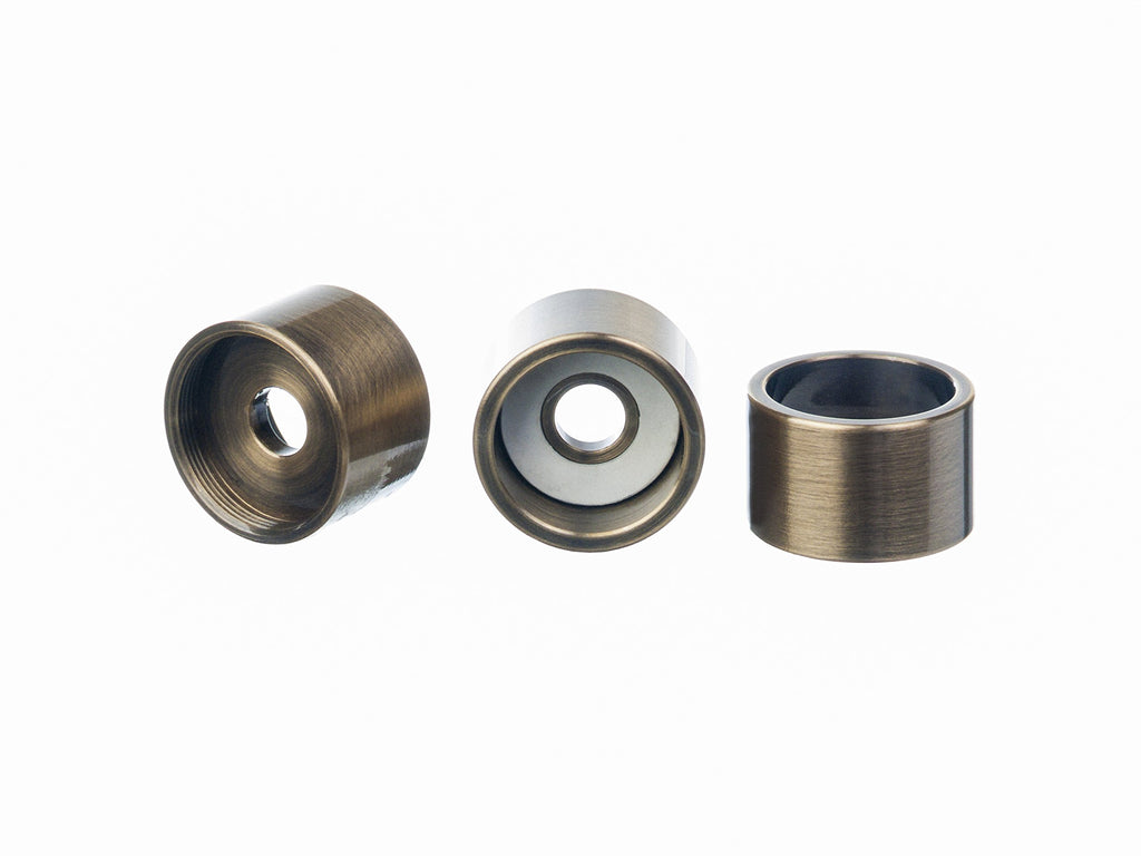 Trumpet Trim Kit for improving the sound. For all Bach Stradivarius Trumpet. Custom made KGUBrass (HEAVY, Antique Bronze Lacquer)