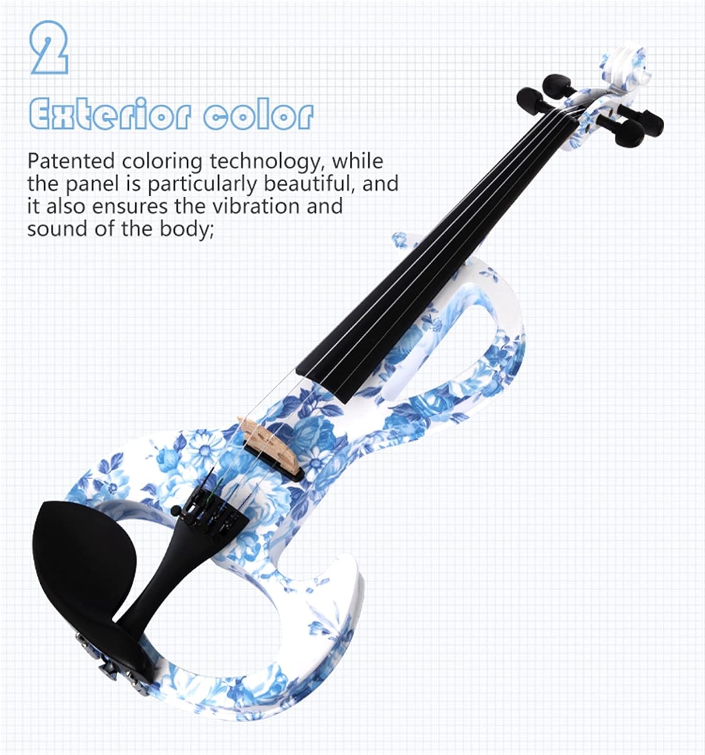 Cello Kit 4/4 Professional European Style Woodworking Multi-Head Shoulder Pad Accessories for Electric Violin Violin