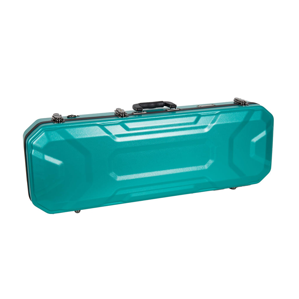 Crossrock 4/4 Violin Case with Carbon Pattern | Lightweight PC Shell, Plush Interior, Backpack Straps – Stylish & Protective for Daily Practice