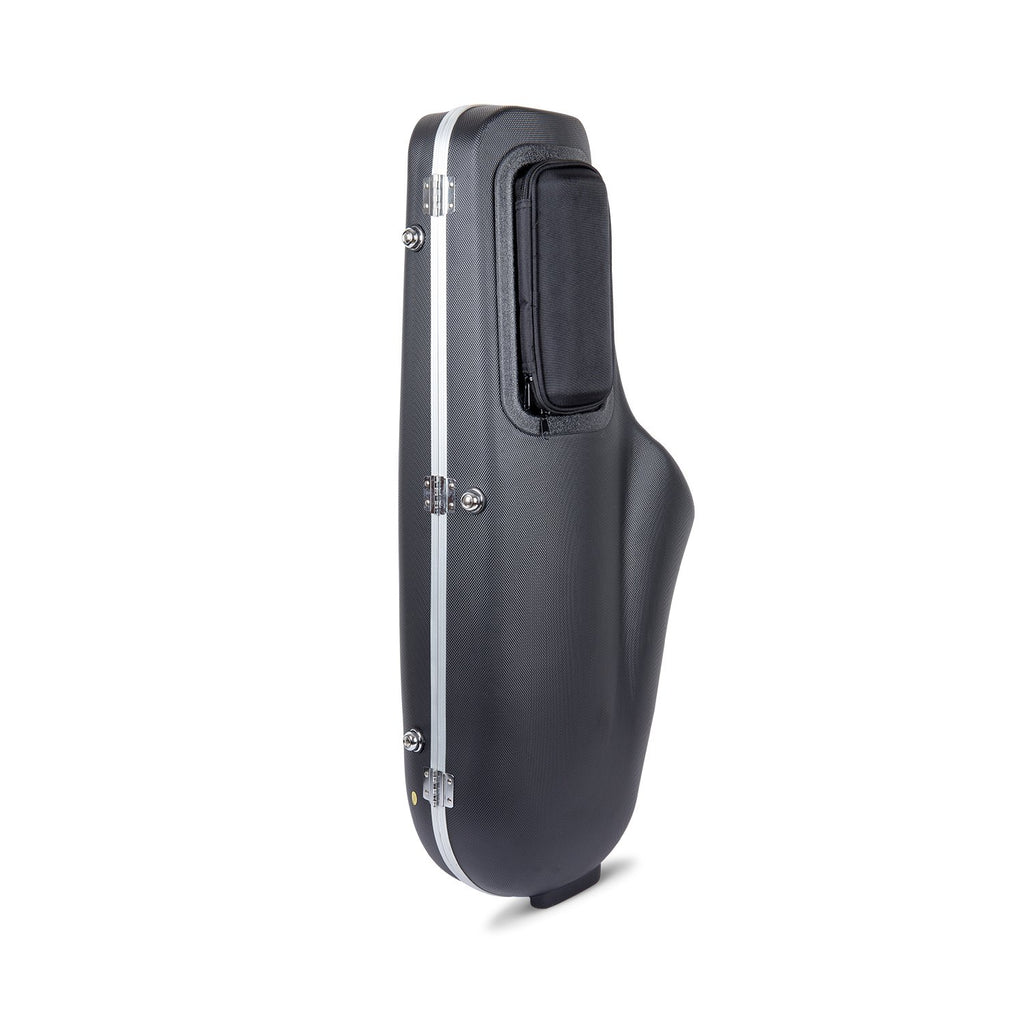 Crossrock Trumpet Case for Bb Horn | Textured Blue Finish with Velvet Interior, Security Lock, Metal Feet & Detachable Strap (CRA861TRBL)