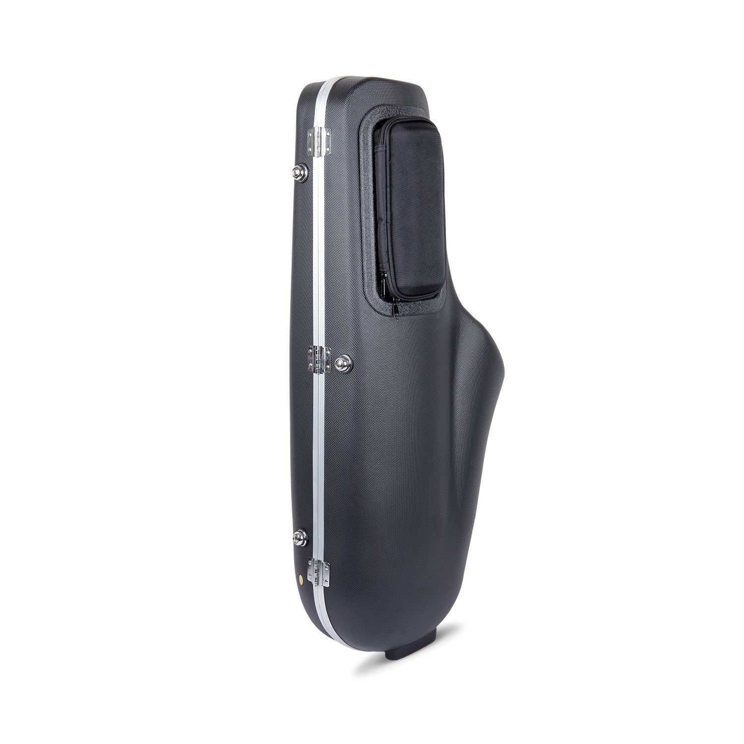 Crossrock Trumpet Case for Bb Horn | Textured Blue Finish with Velvet Interior, Security Lock, Metal Feet & Detachable Strap (CRA861TRBL)
