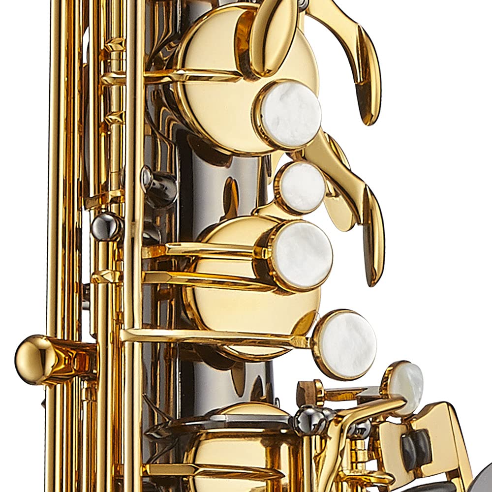 Antigua Winds PowerBell Professional Bb Tenor Saxophone(Yellow brass with lacquered finish/enlarged bell/new neck design/ergonomic design/hand engraving/ABS case)/WRTS4248LQ