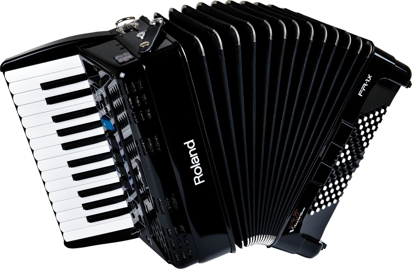 Roland FR-1X Premium V-Accordion Lite with 26 Piano Keys and Speakers, Red (FR-1X-RD)